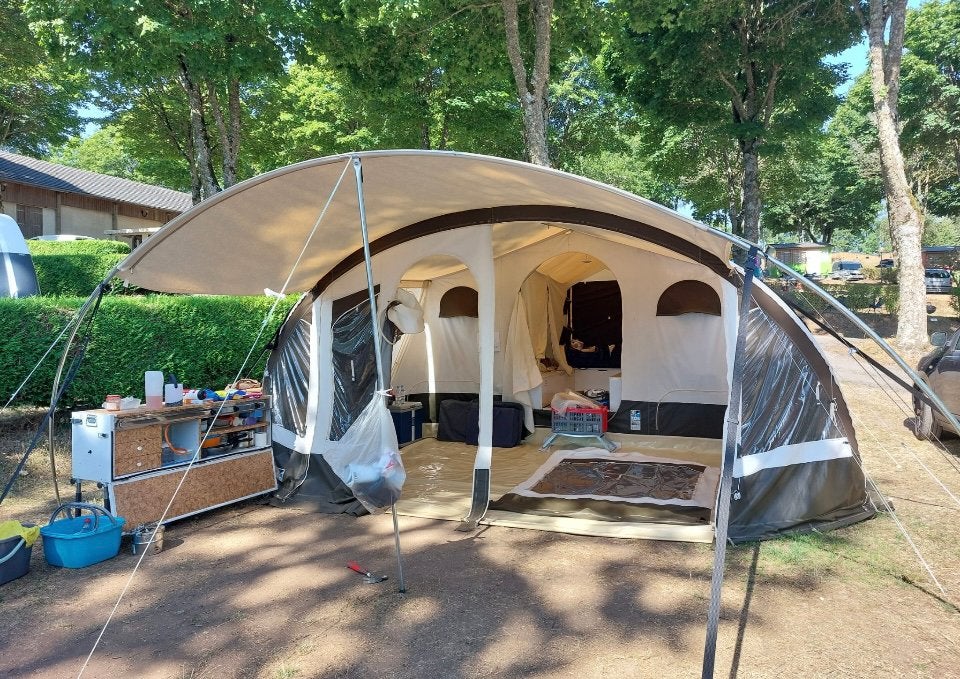 Jamet Dakota 2016, Caravans en Kamperen, Vouwwagens, Ophalen, Beige, Aanwezig, Jamet