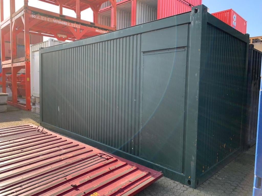 Kantoorunit 6x3 meter, Ophalen