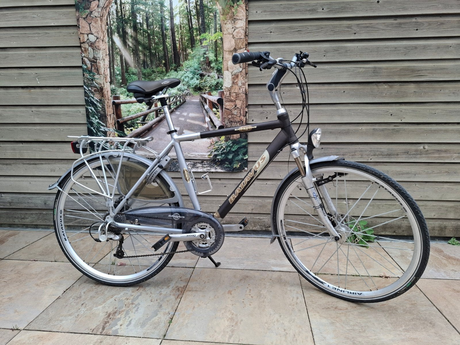 Batavus herenfiets met versnellingen, Gebruikt, Versnellingen, Batavus, Ophalen of Verzenden