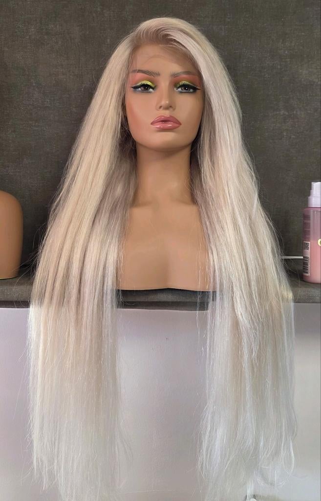 Lace wig echt haar, Ophalen of Verzenden, Nieuw, Pruik of Haarverlenging