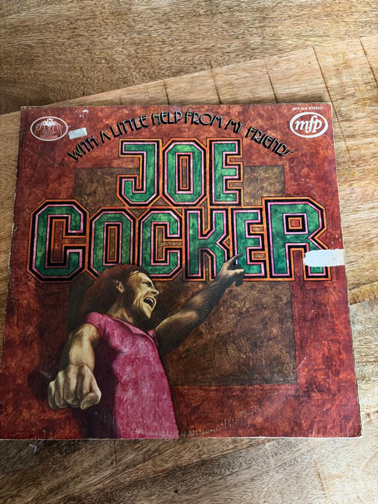 Joe Cocker - With a Little Help From My Friends LP, Cd's en Dvd's, Vinyl | Rock, Ophalen of Verzenden, Zo goed als nieuw, 12 inch