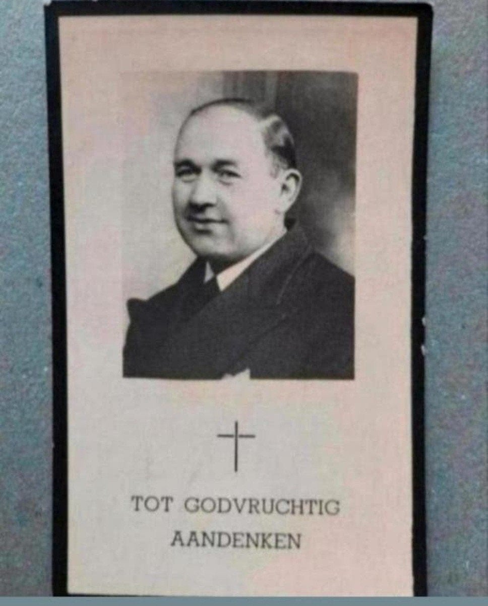 Geheime leger- Esser- Born- Verzet Opglabroek WO2 WW2 WK2, Ophalen of Verzenden, Bidprentje