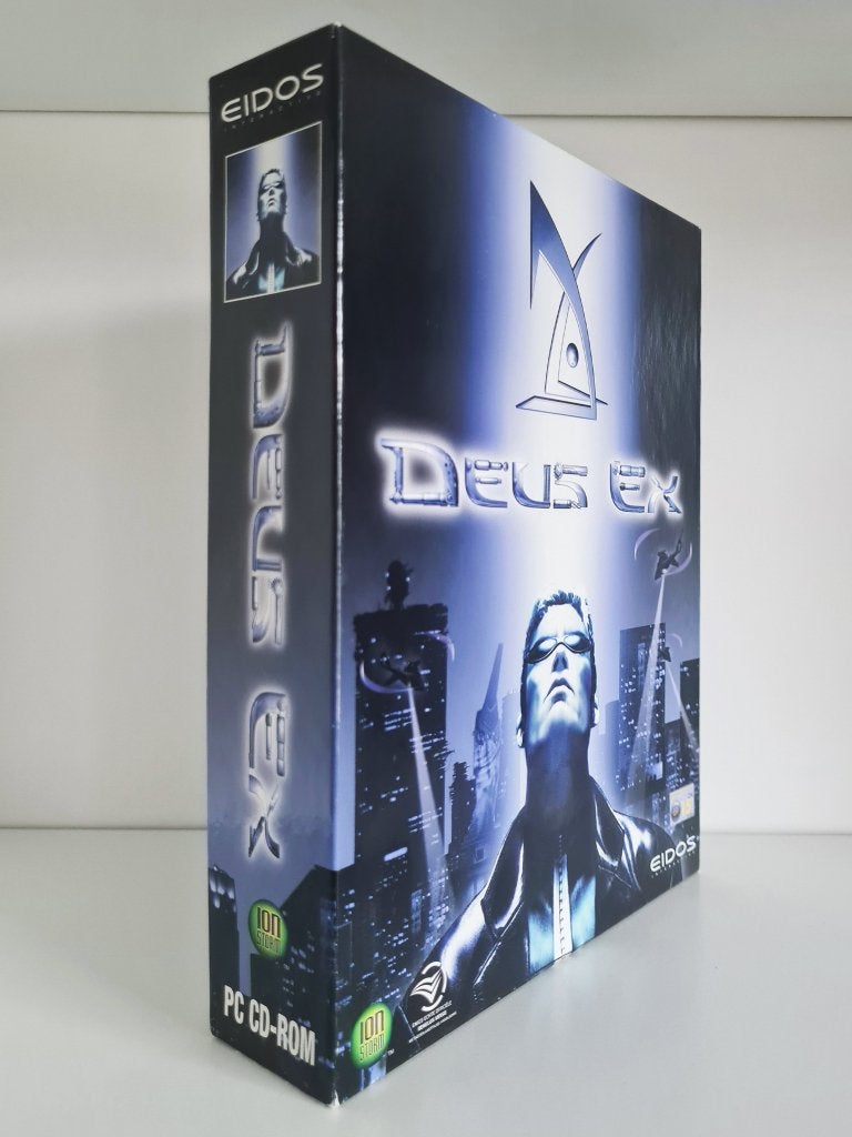 Deus Ex - PC Big Box, Spelcomputers en Games, Games | Pc, 1 speler, Ophalen of Verzenden, Zo goed als nieuw, Role Playing Game (Rpg)