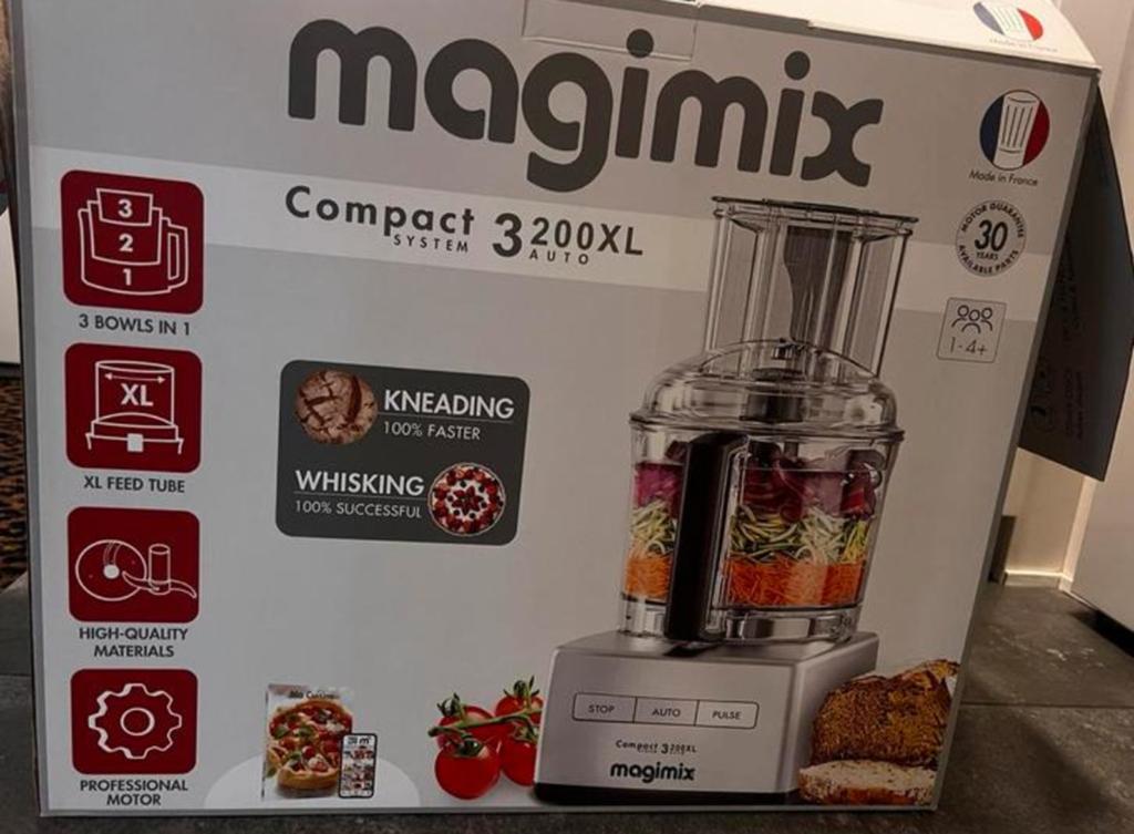 Magimix Compact 3200XL Foodprocessor - Nieuw in doos, Ophalen of Verzenden, Nieuw