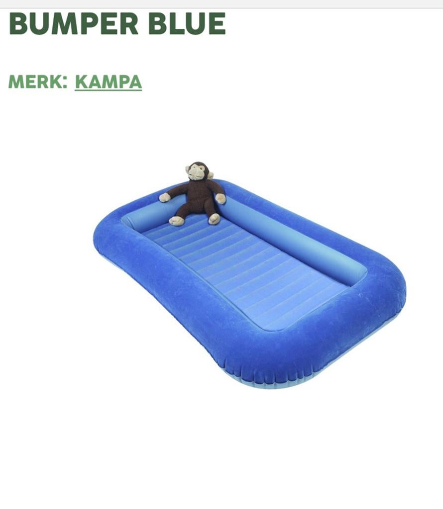 Kampa peuter luchtbed, Ophalen of Verzenden, Zo goed als nieuw
