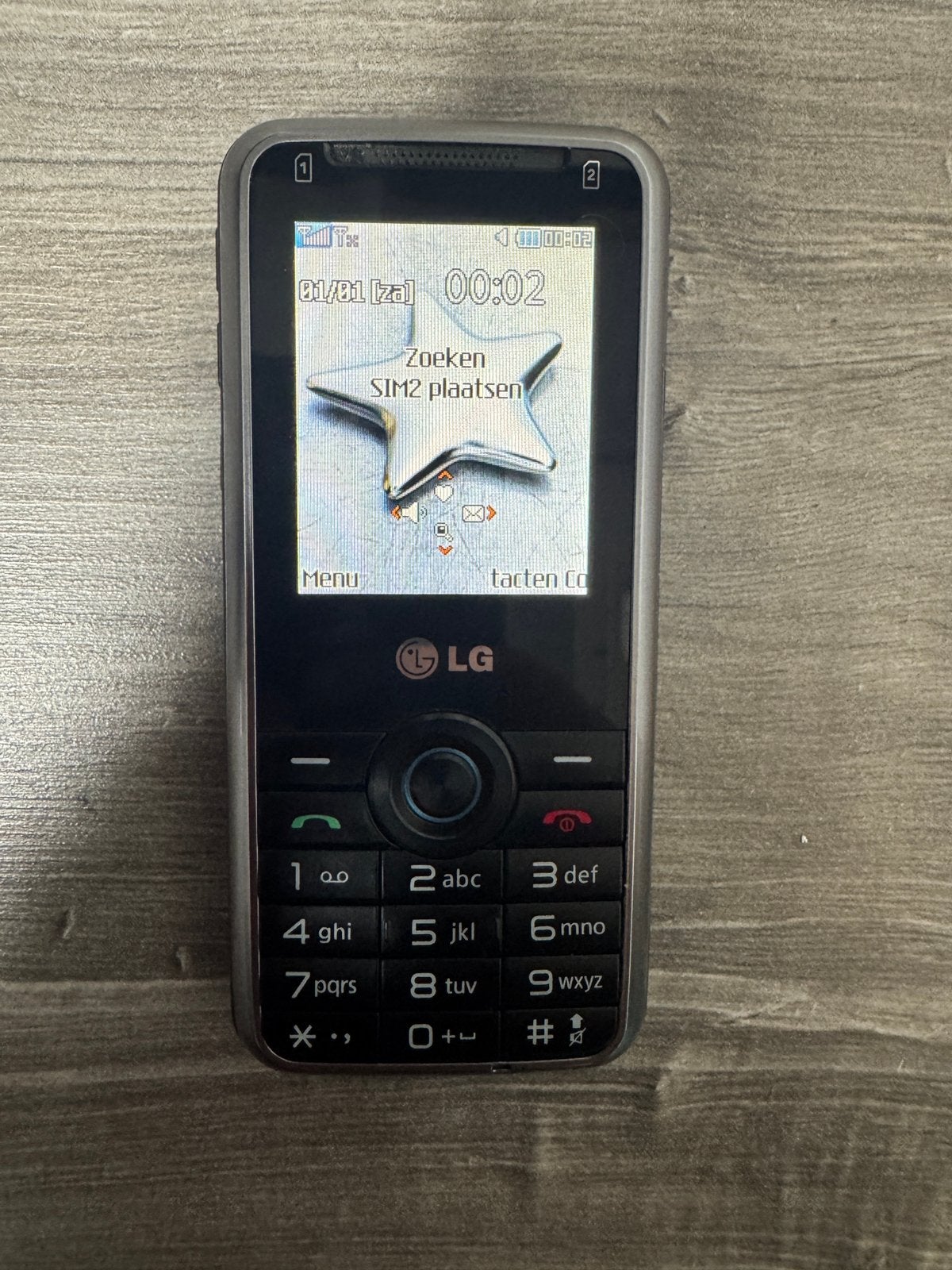 LG GX200 met lader, Ophalen of Verzenden, Zwart