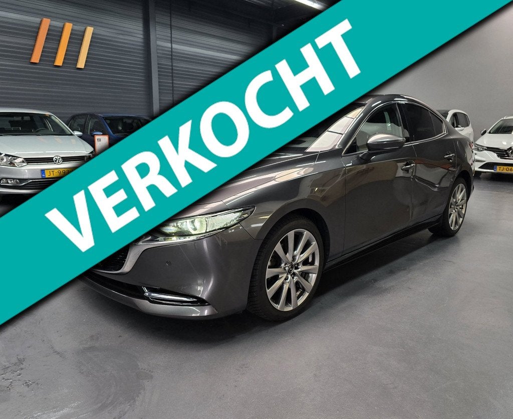 Mazda 3 2.0 e-SkyActiv-X M Hybrid 180 Luxury LEDER LED HEADU, Voorwielaandrijving, 1998 cc, Gebruikt, 4 cilinders