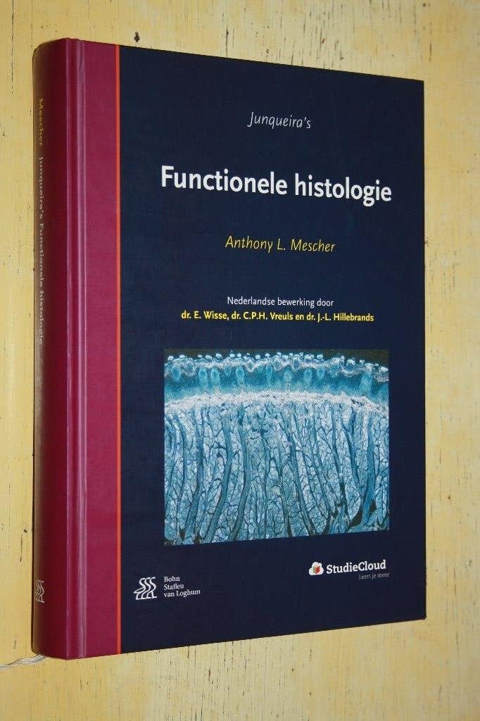 Junqueira's functionele histologie Mescher geneeskunde, Boeken, Ophalen of Verzenden, Zo goed als nieuw, Natuurwetenschap