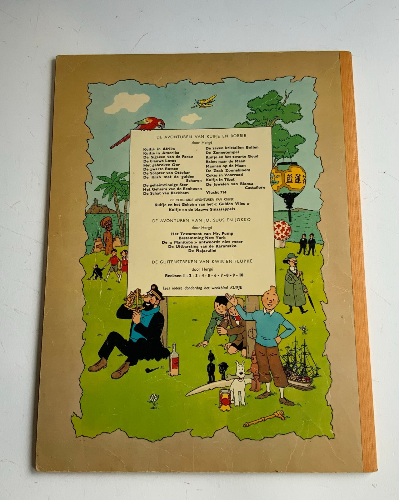 Kuifje: De Schat van Scharlaken Rackham (1947), Boeken, Eén stripboek, Ophalen of Verzenden, Gelezen
