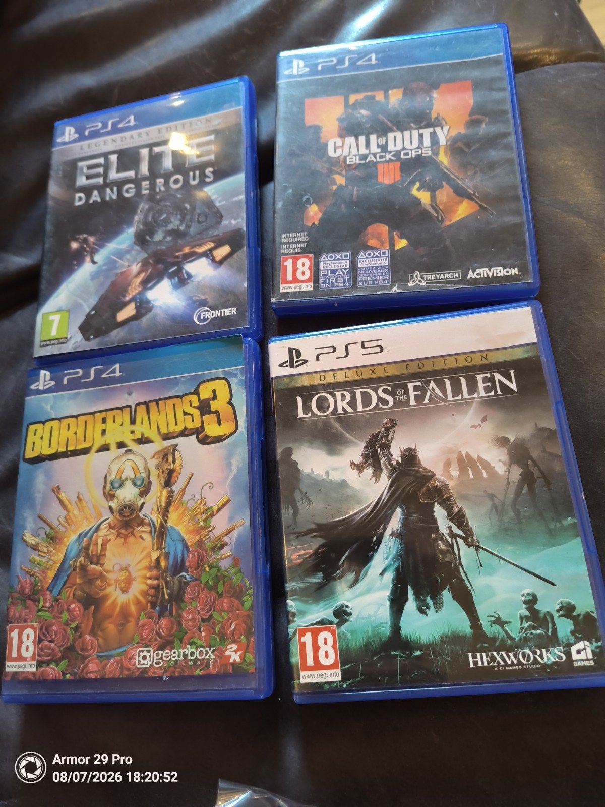 collectie ps4 en ps5 games 18 stuks liefst in 1 keer weg, 1 speler, Ophalen, Zo goed als nieuw