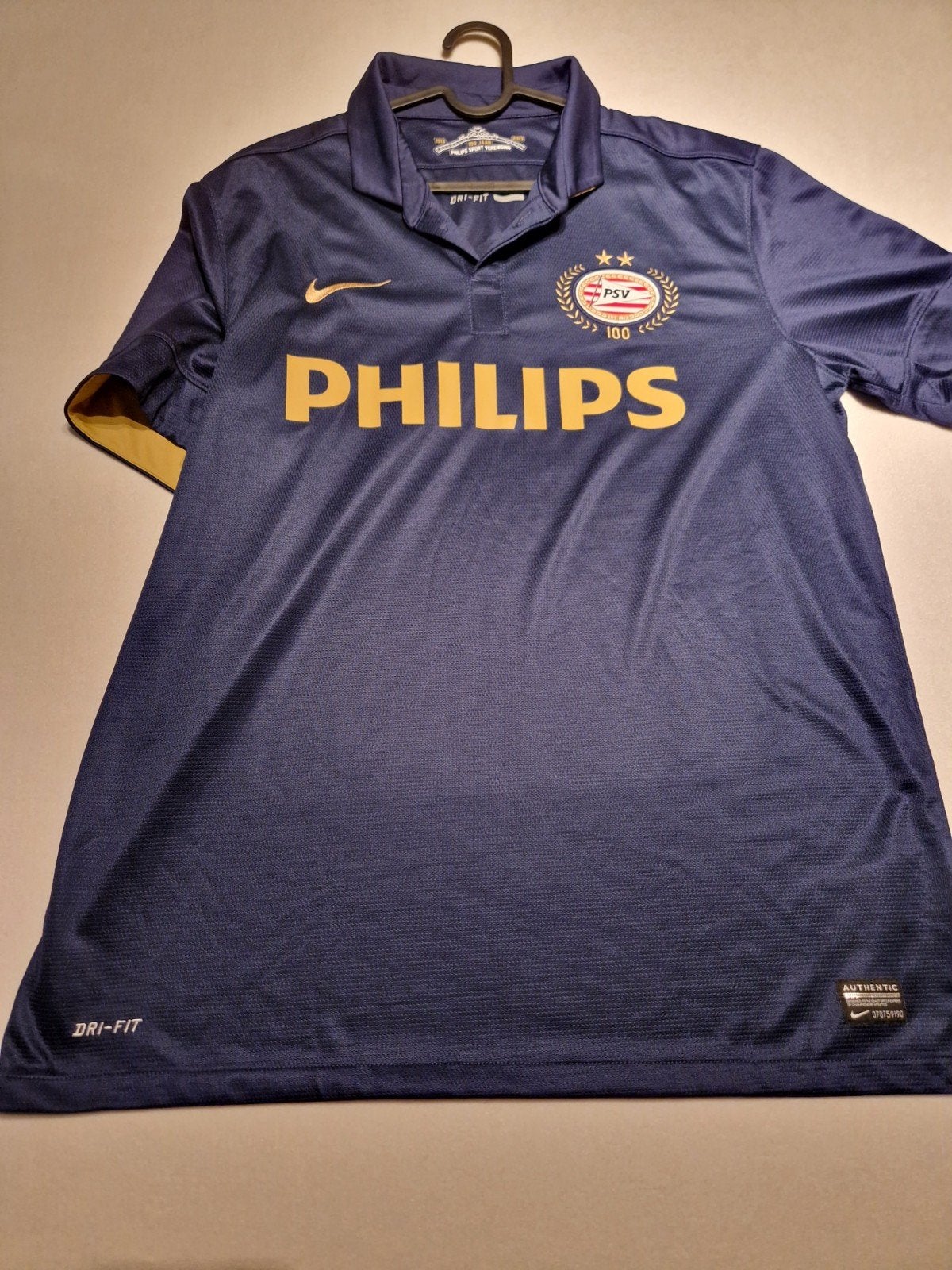 PSV jubileumshirt 100 jaar, Maat XL, Ophalen of Verzenden, Zo goed als nieuw, Shirt