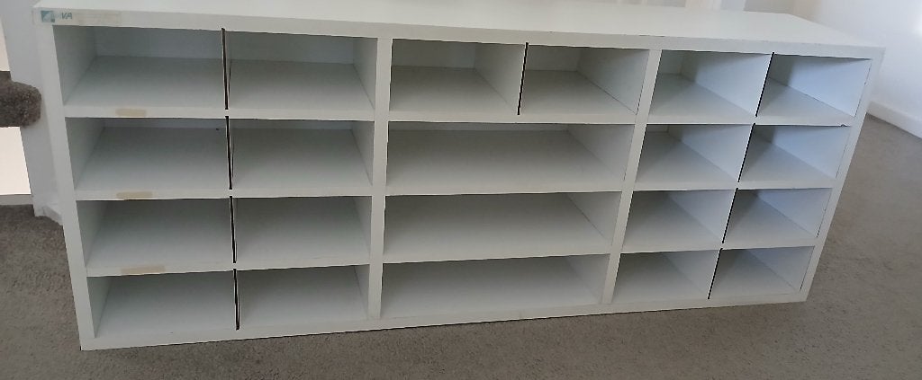 Vakkenkast afm: 101x22x38 cm, Ophalen, Gebruikt
