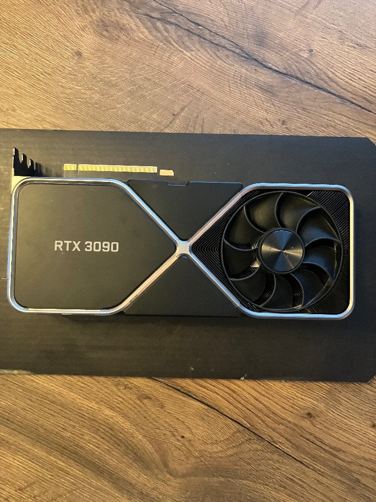 NVIDIA GeForce RTX 3090 Founders Edition 24GB videokaart, GDDR6, PCI-Express 4, Ophalen of Verzenden, Zo goed als nieuw