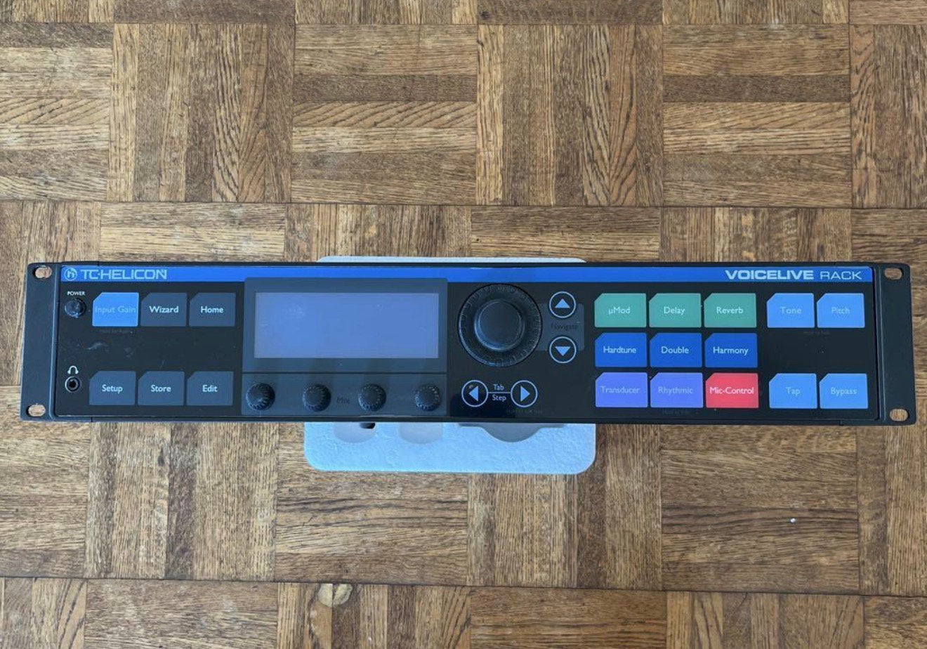 TC-Helicon VoiceLive Rack Vocal Effects, Ophalen of Verzenden, Zo goed als nieuw