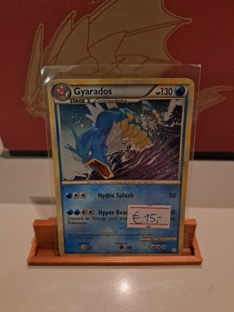 Gyarados 4/123	 € 15,00, Ophalen of Verzenden, Zo goed als nieuw, Losse kaart