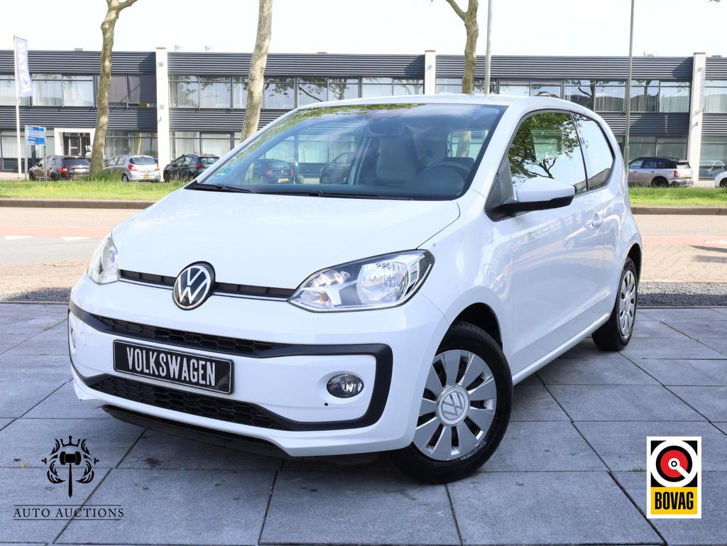 Volkswagen Up! 1.0 Airco | Stoelverwarming | DAB |, Stof, Gebruikt, 4 stoelen, Handgeschakeld