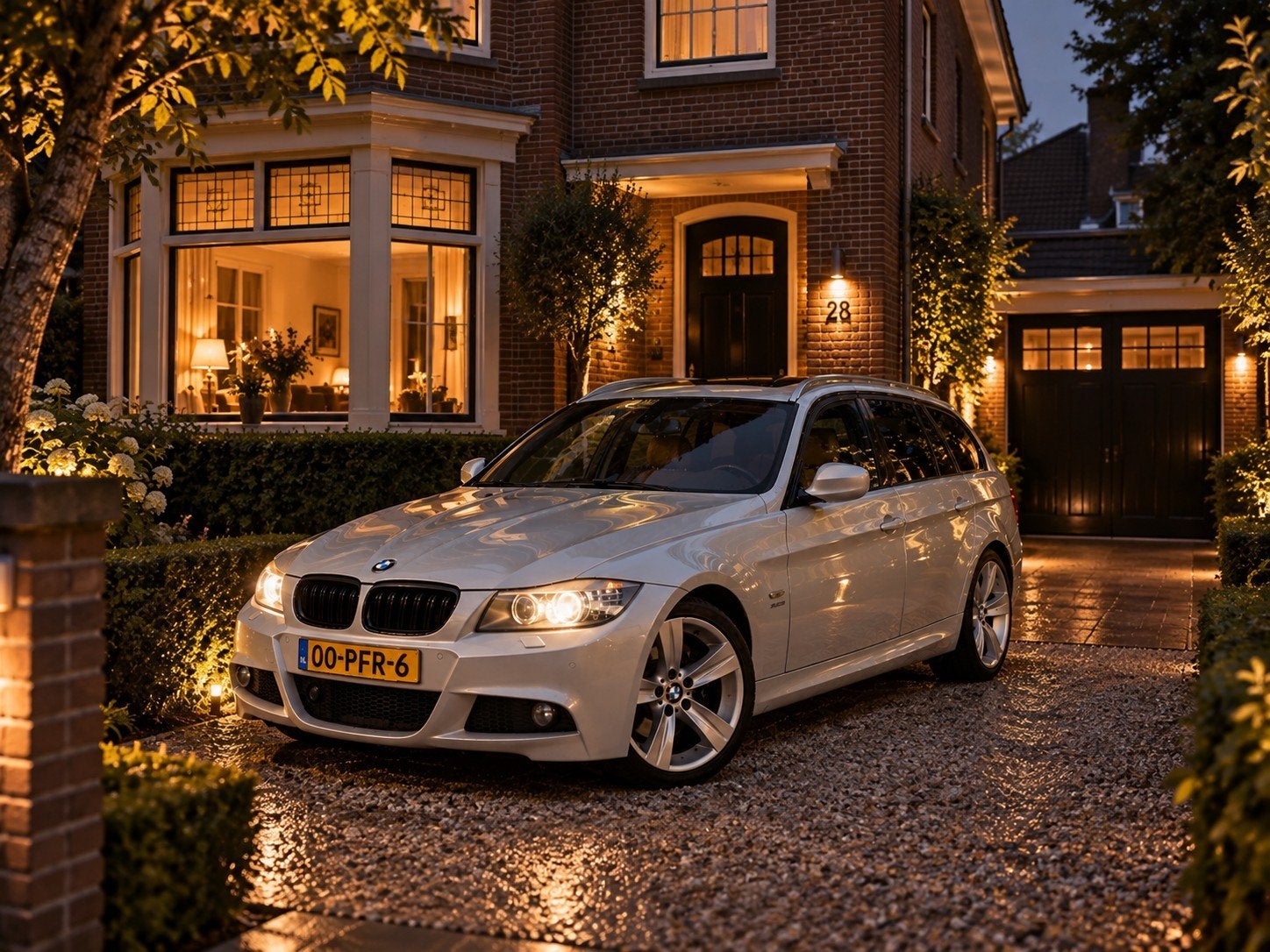 BMW E91 330xd Individual M-pakket Full options NL auto 300pk, Automaat, 1800 kg, Vierwielaandrijving, Particulier