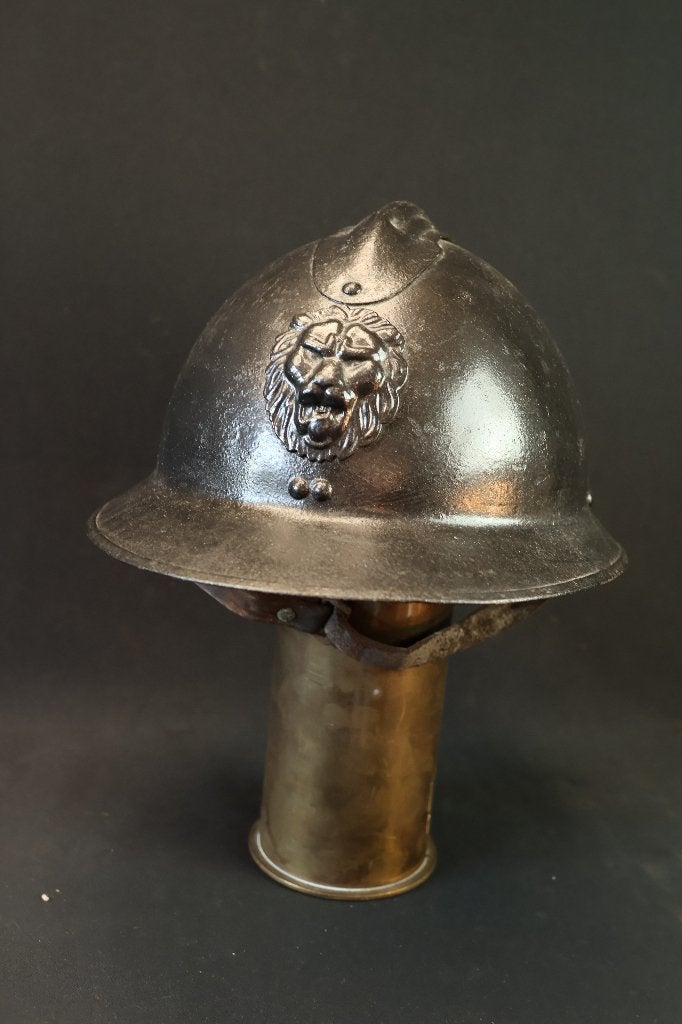 WO2 Belgische Adrian helm, Ophalen of Verzenden, Landmacht, Overige gebieden, Helm of Baret