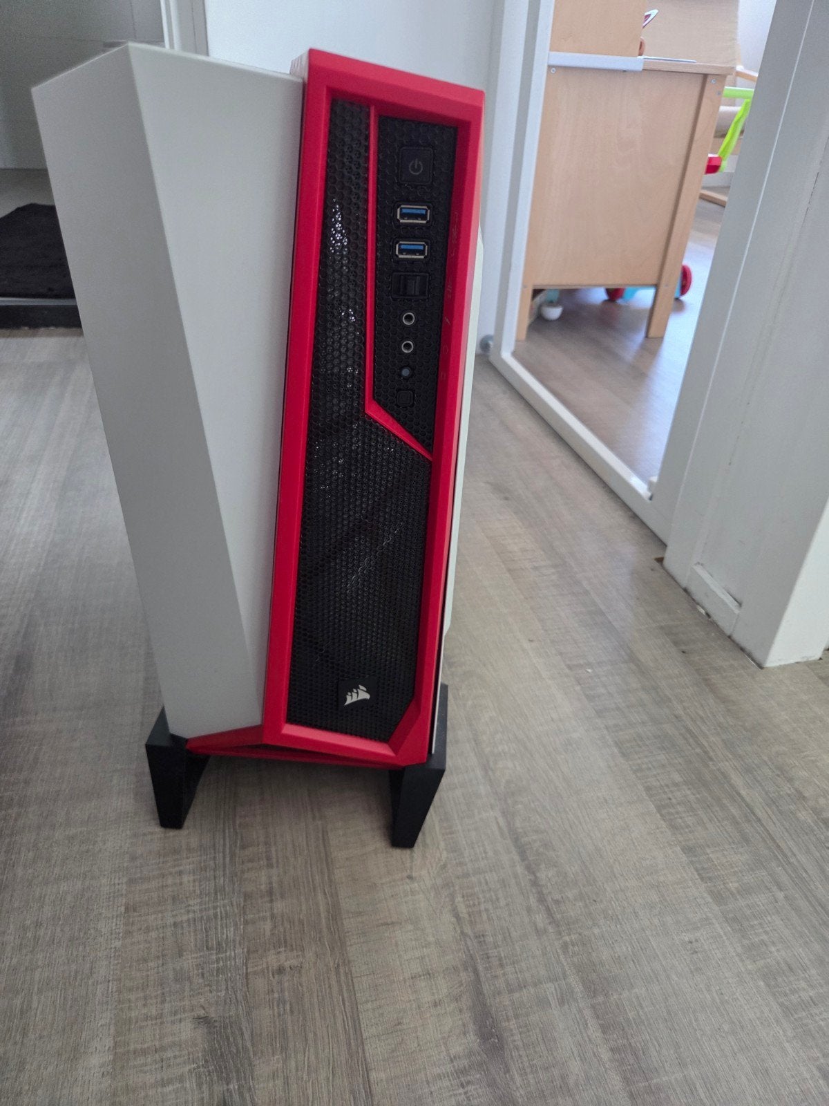 Corsair Carbide Series SPEC-ALPHA Wit Rood - Gebruikt, Ophalen, Gebruikt