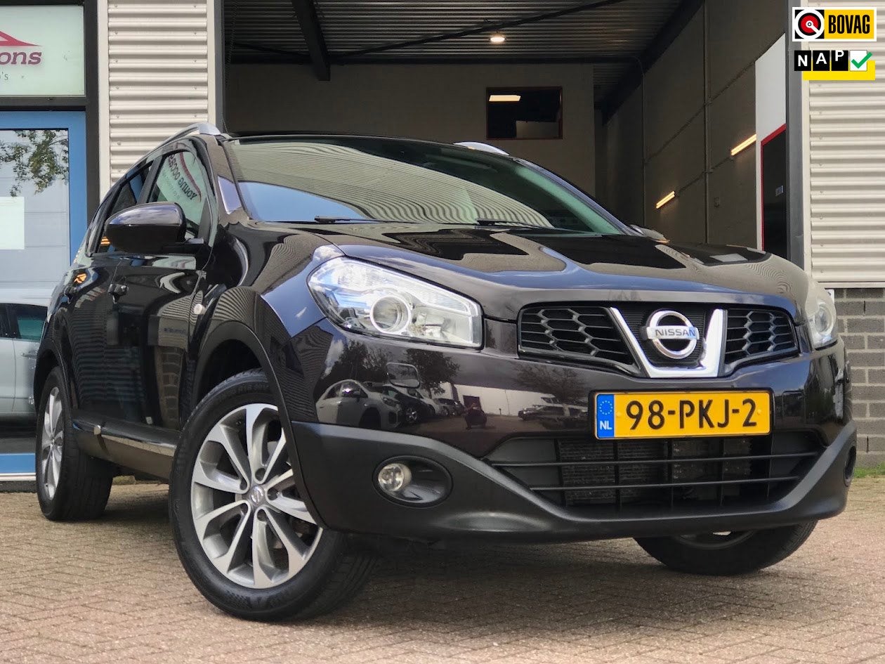 Nissan Qashqai 2.0 Tekna 4WD|Clima|Cruise|Navi|Camera|Keyles, Auto's, Gebruikt, Vierwielaandrijving, Qashqai, SUV of Terreinwagen