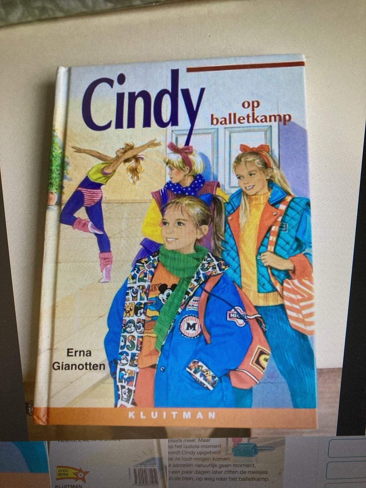 Cindy op Balletkamp - Erna Gianotten (Sterserie), Boeken, Ophalen of Verzenden, Zo goed als nieuw, Fictie algemeen
