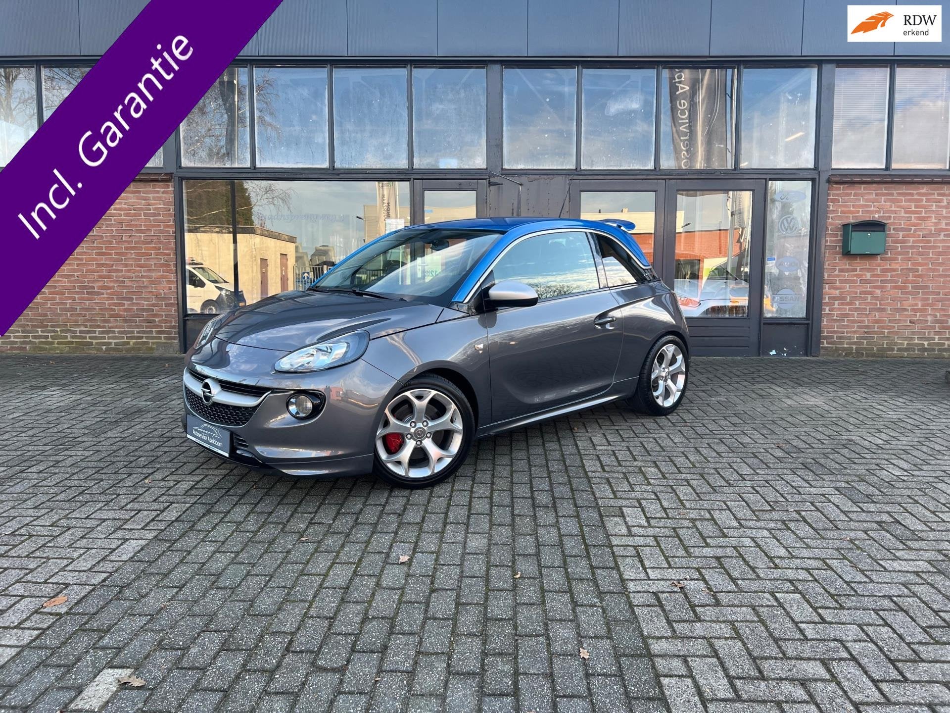 Opel ADAM 1.4 Turbo S, Recaro, 150Pk, Auto's, Voorwielaandrijving, Gebruikt, Zwart, 4 cilinders