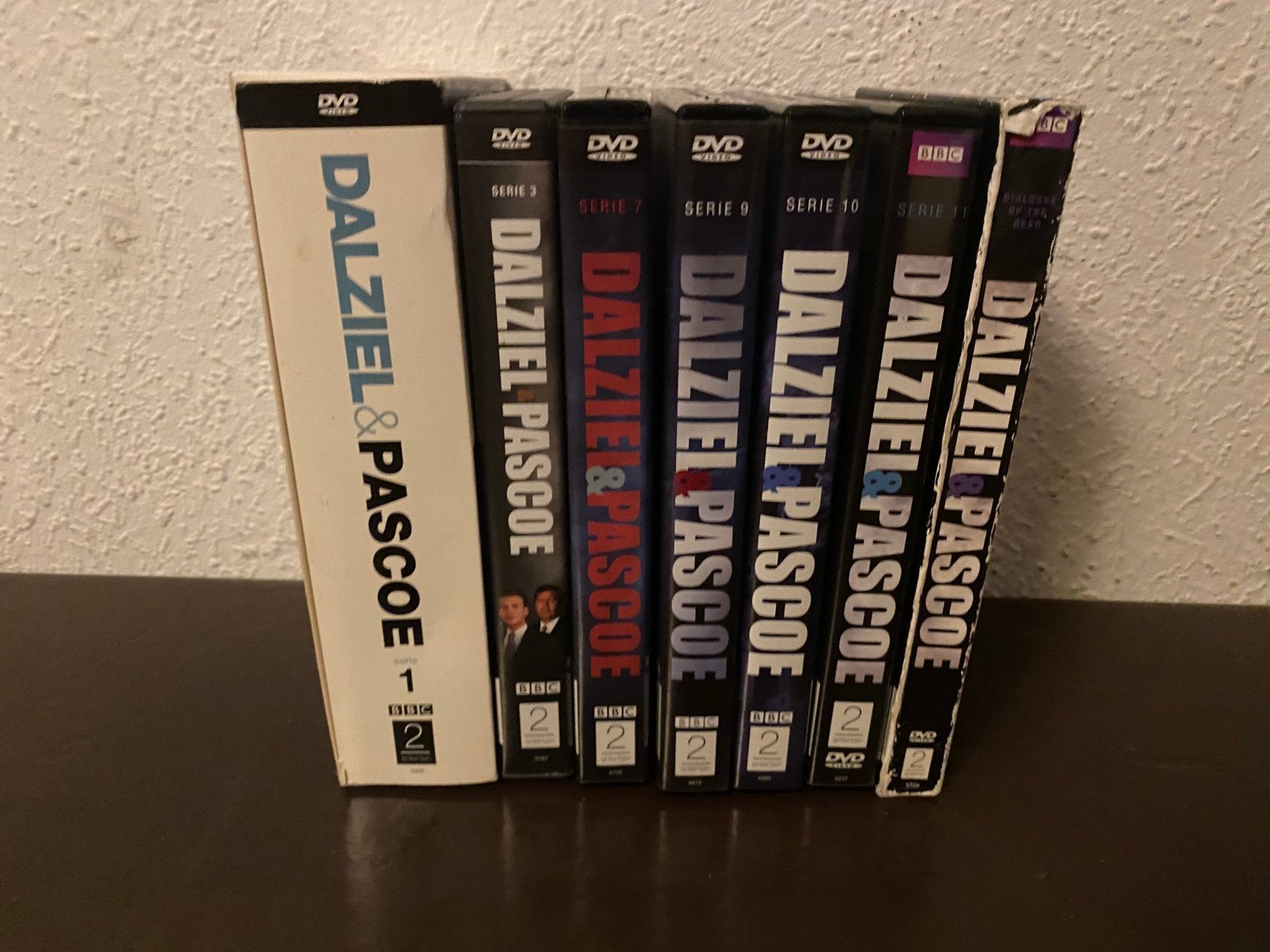 Dalziel & Pascoe - Seizoen 1, 3, 7, 9, 10, 11 en de Special, Alle leeftijden, Ophalen of Verzenden, Zo goed als nieuw