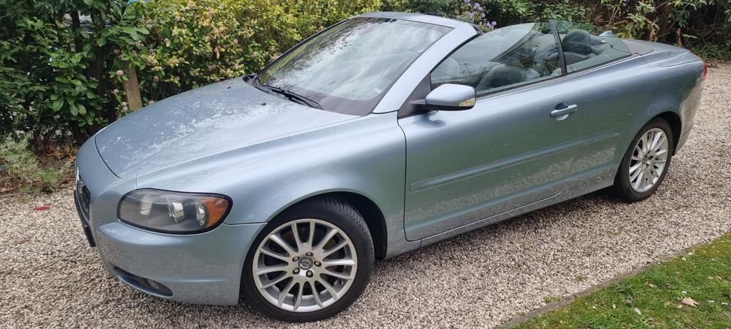 Volvo C70 2.5 T5 2006 Blauw, Auto's, Volvo, Voorwielaandrijving, C70, Zwart, Cabriolet