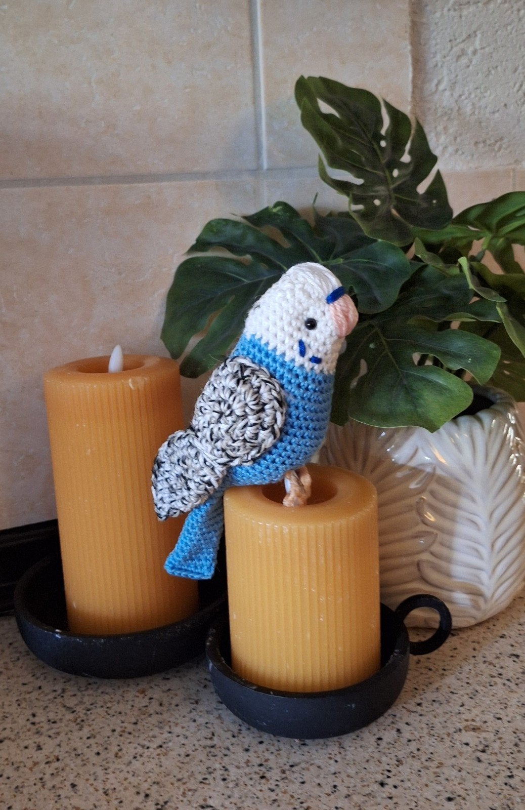 Decoratie Blauwe Parkiet vogel 
€7.50 per stuk. Vaste prij, Ophalen of Verzenden, Nieuw