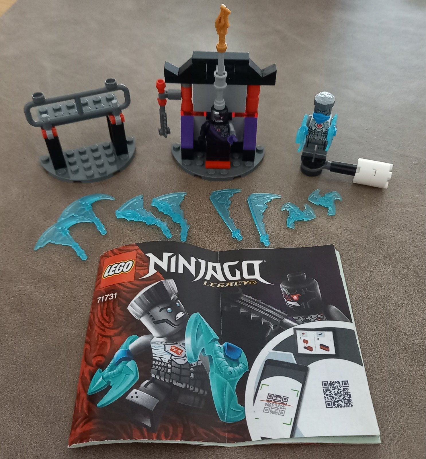 Lego Ninjago 71731 Zane's IJsdraak - Compleet & Gedemonteerd