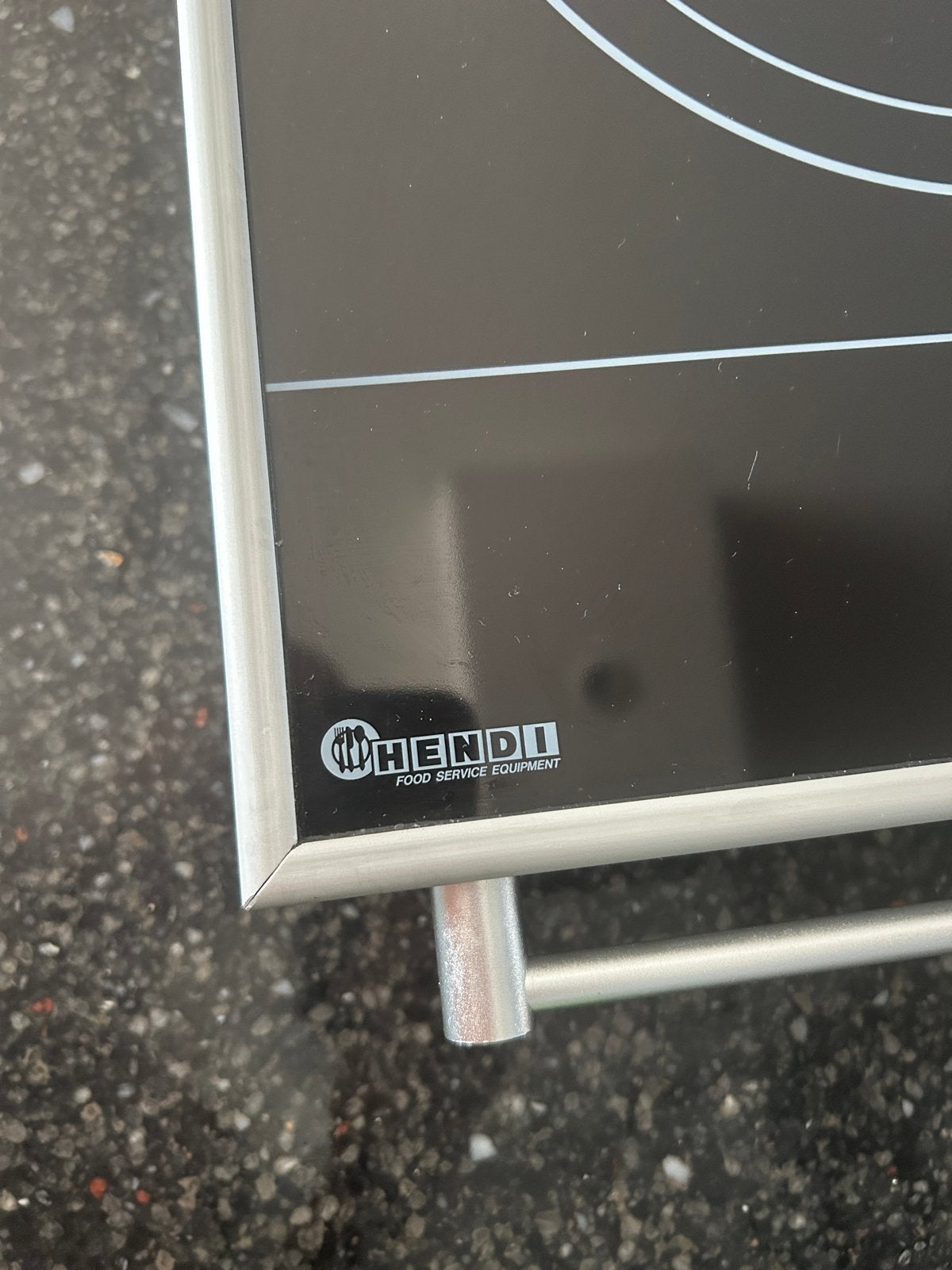 Hendi Infrarood Kookplaat 1 Zone - 2200W, Witgoed en Apparatuur, Kookplaten, Ophalen, Halogeen, 3 kookzones of minder, Zo goed als nieuw