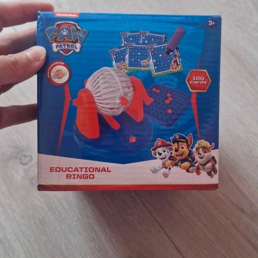 pawpatrol bingo, Ophalen
