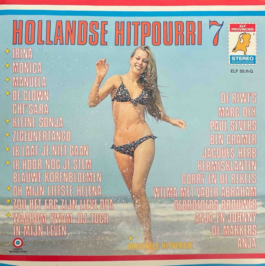 Hollandse Hitpourri 7 - Various Original Artists, LP, Gebruikt, Inclusief binnenhoes, Ophalen of Verzenden