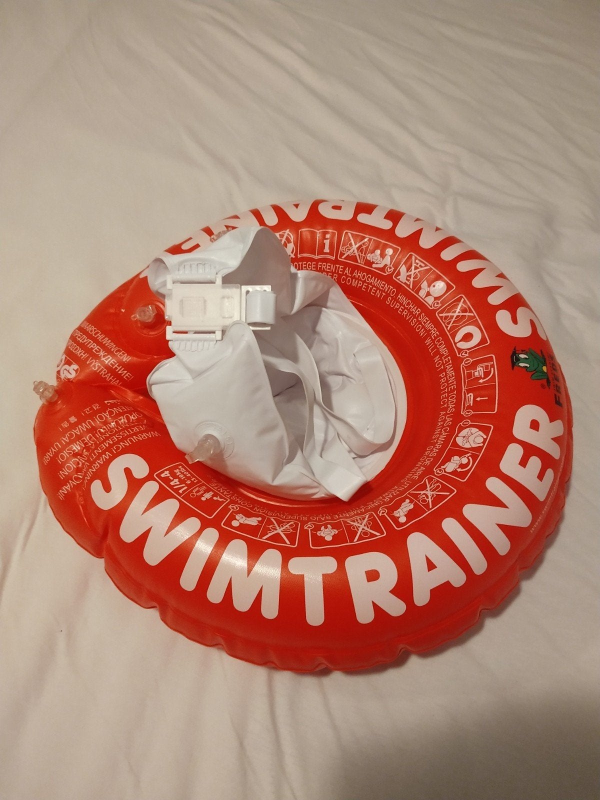 Fred's swimtrainer classic rood opblaasbare zwemband, Gebruikt, Jongetje of Meisje, One size, Ophalen of Verzenden