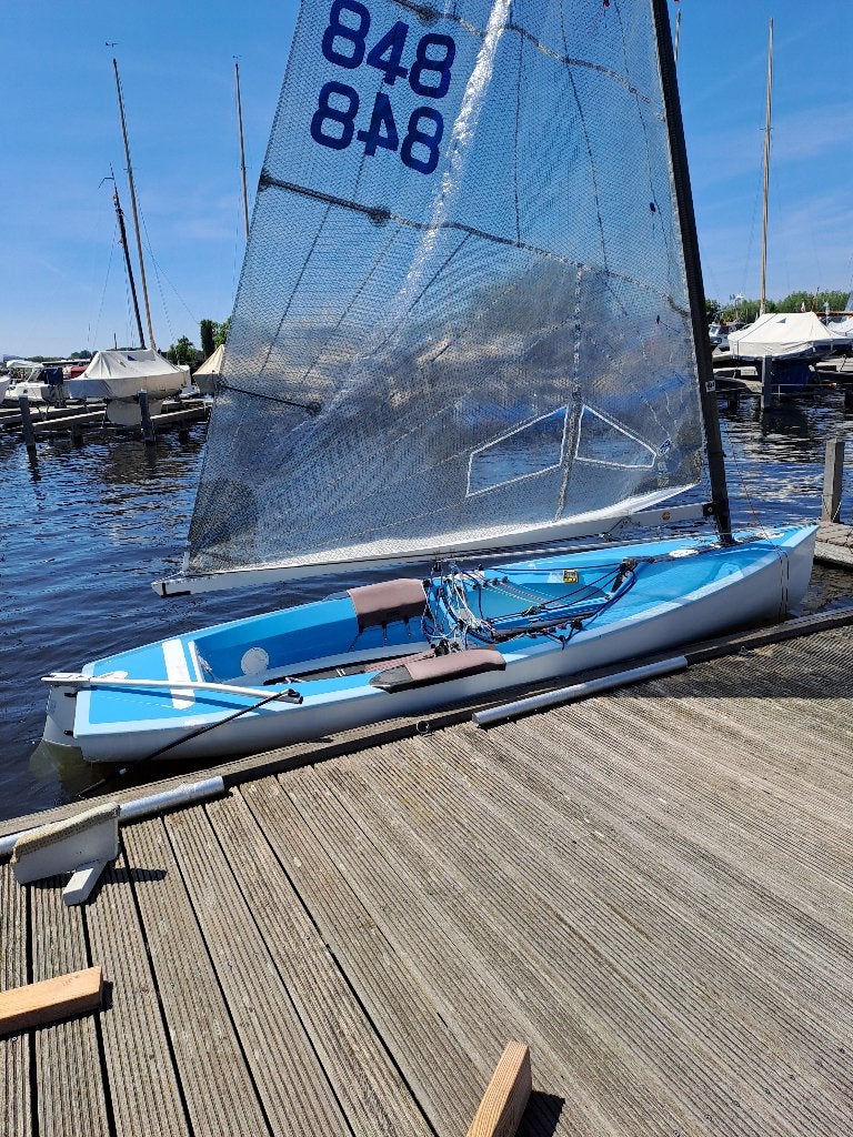 Finn NED 848, Watersport en Boten, Ophalen, Polyester, Jol, Gebruikt