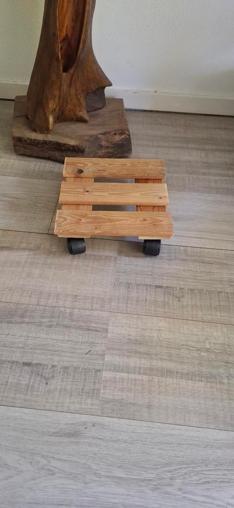Een mooie Plantentrolley hout!, Ophalen, Hout