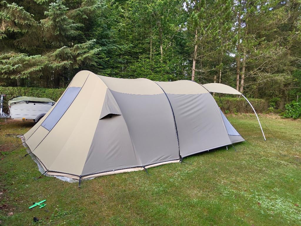 Falco Steenarend 5000 - 4 persoons, Caravans en Kamperen, Tenten, Ophalen, Zo goed als nieuw, Tot en met 4