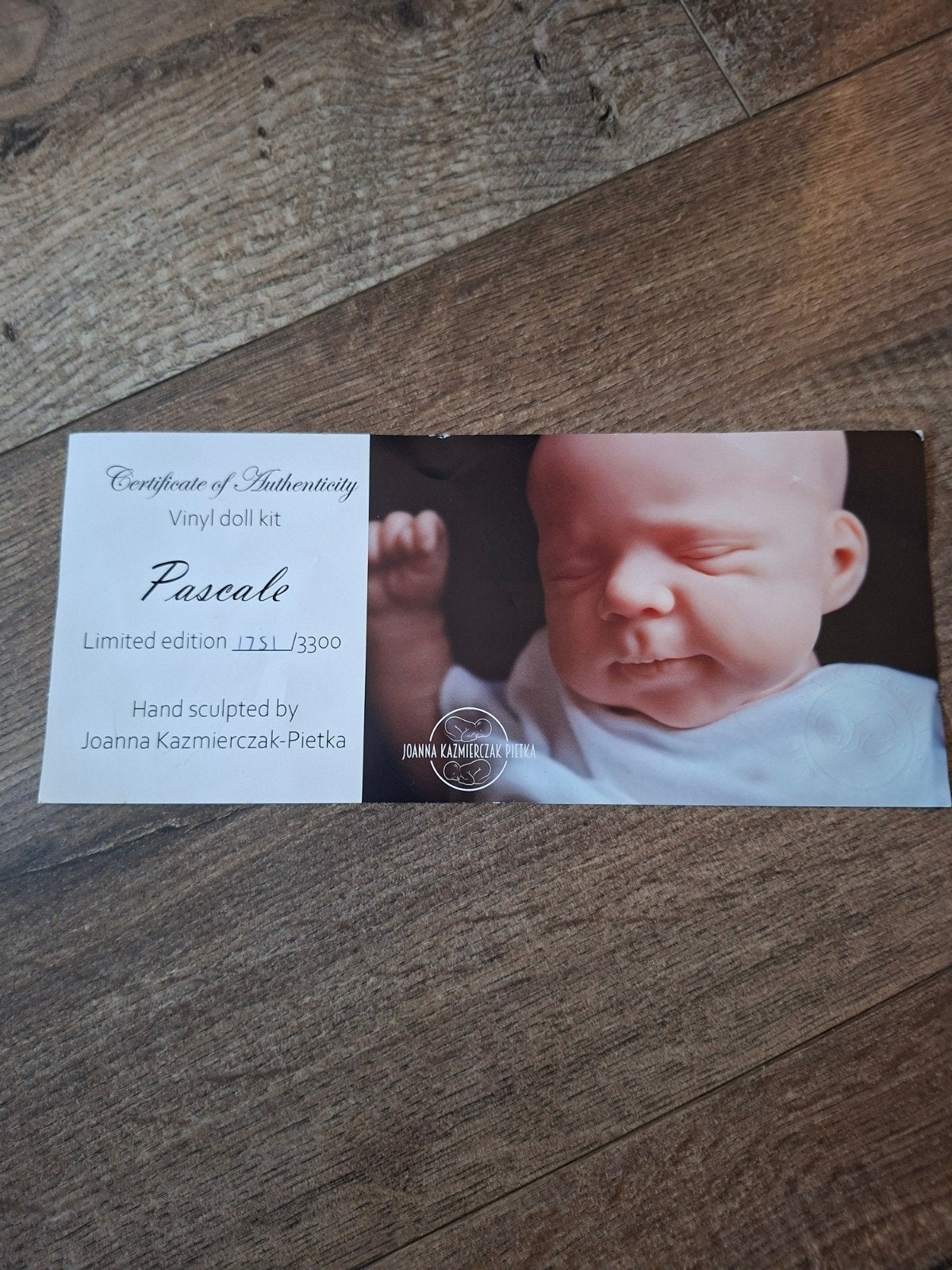 Reborn Pascale, Eén persoon, Cadeaubon