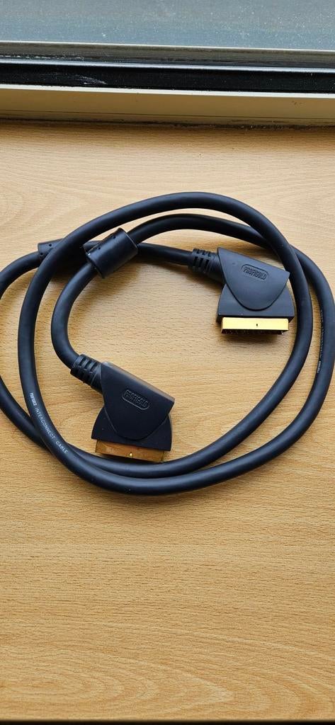 Scart kabel,goud, Ophalen, Minder dan 2 meter, Scartkabel