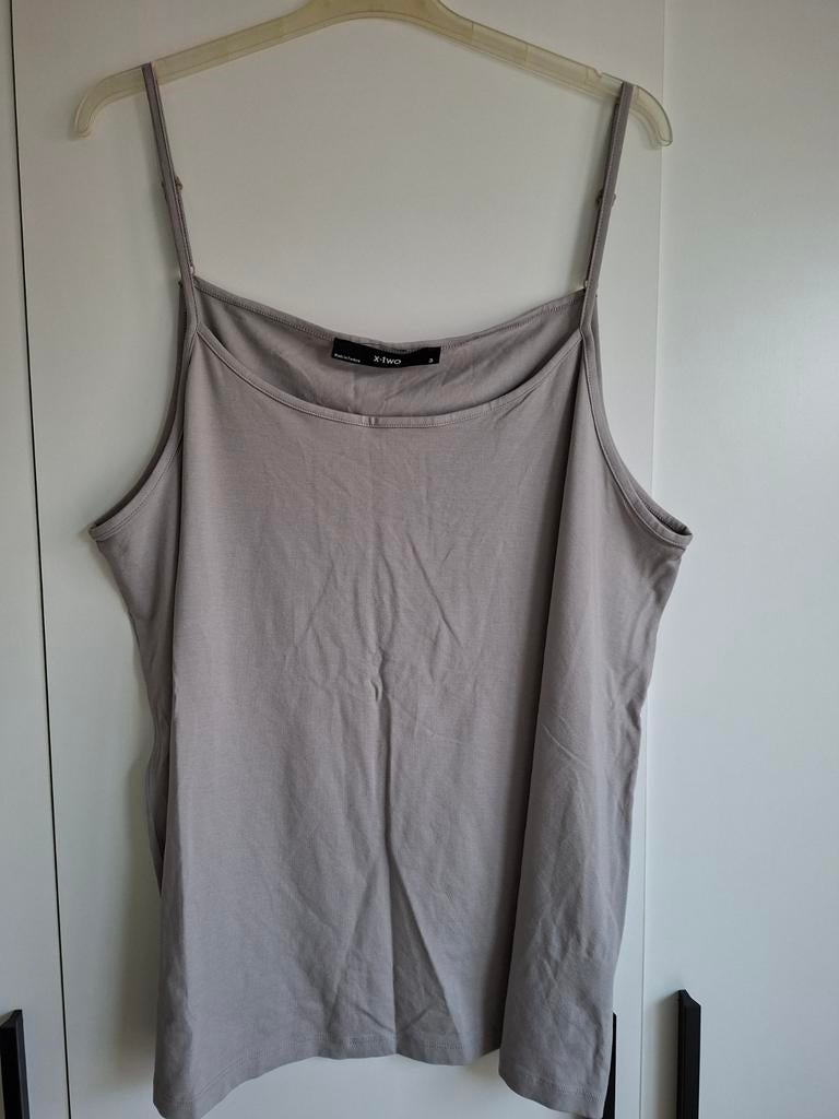 Nieuw X-Two Topje maat 52, X-Two, Nieuw, Grijs, Shirt of Top