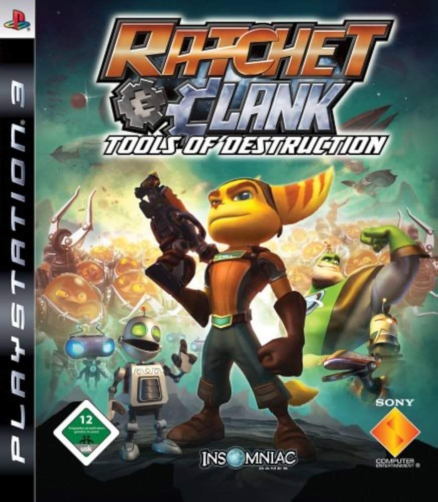 Ratchet & Clank Tools of Destruction PS3 €15,99 | GameshopX, Avontuur en Actie, 1 speler, Ophalen of Verzenden, Zo goed als nieuw
