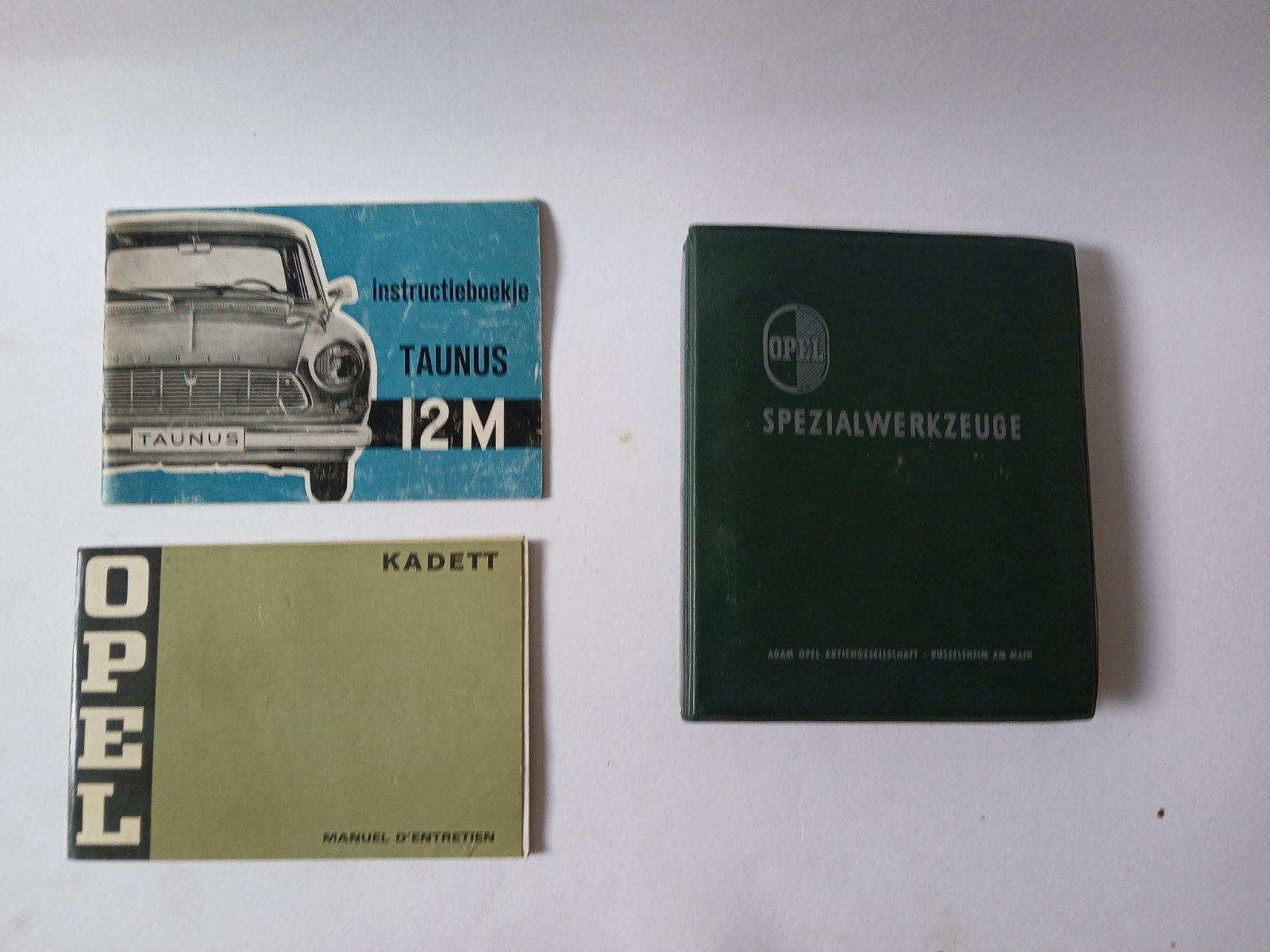 020/OPEL GARAGE SLEUTELBOEK ADMIRAL-A/DIPLOMAT-A etc/ KADET, Ophalen