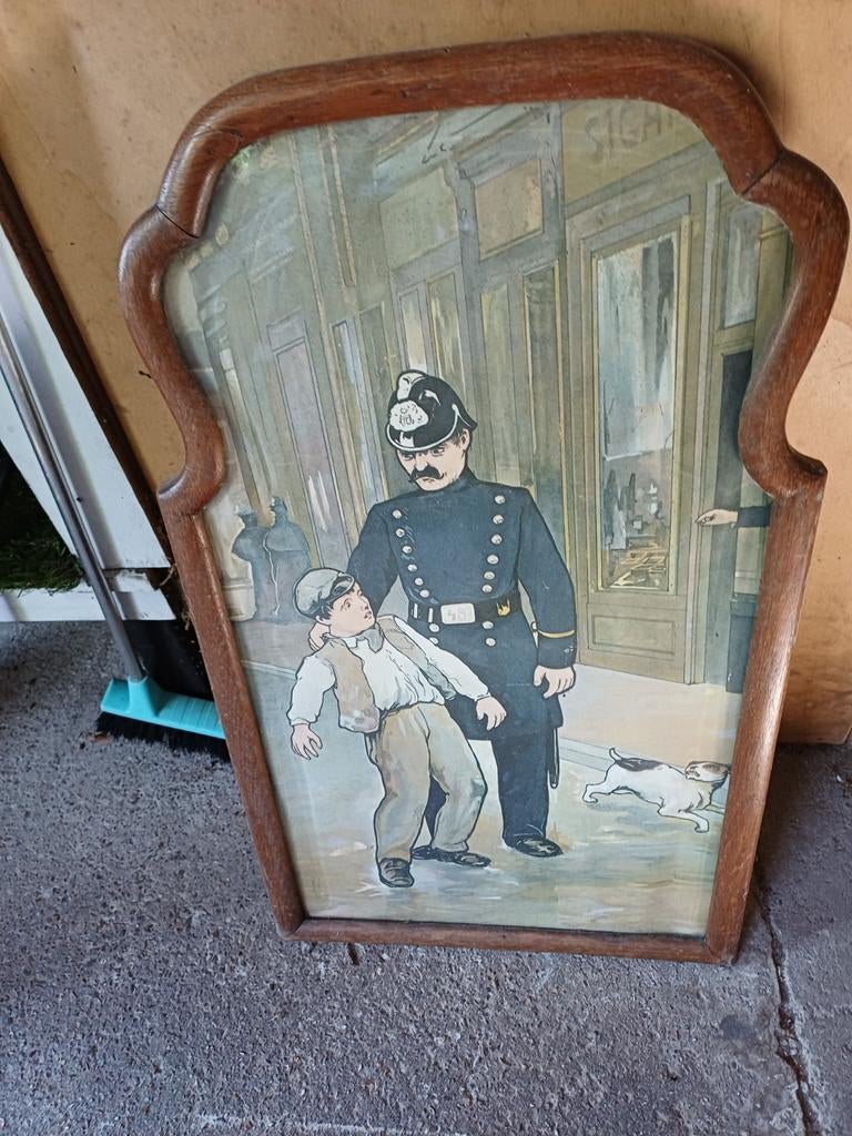 Schilderij, Ophalen of Verzenden, Rechthoekig, Minder dan 50 cm