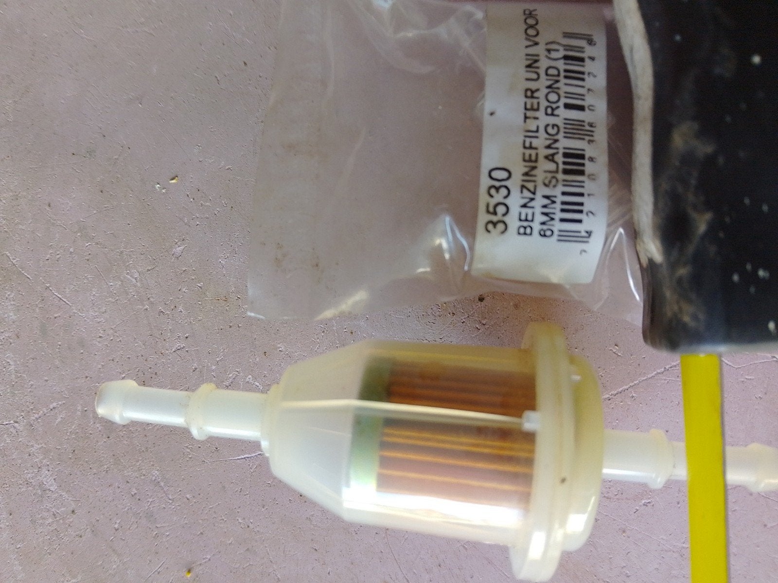 Universeel Benzinefilter 8mm slang - Nieuw, Auto-onderdelen, Ophalen of Verzenden, Nieuw, Universele onderdelen