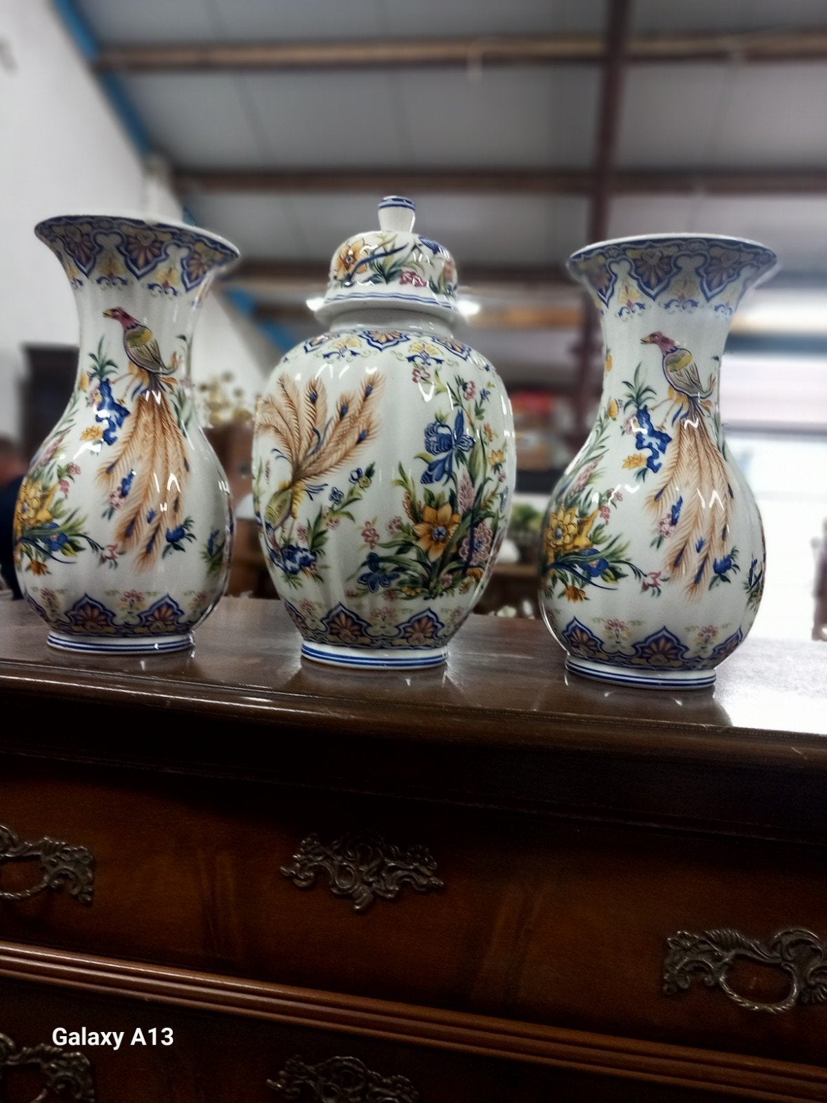 mooie vazen 3 stuks porselein prijs 35.00, Antiek en Kunst, Ophalen of Verzenden