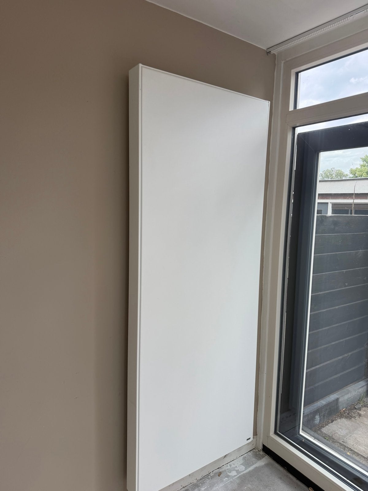 2x Vasco verticale radiator 2000x800 T22 vlakke voorplaat, Ophalen, Hoog rendement (Hr), Radiator, Zo goed als nieuw