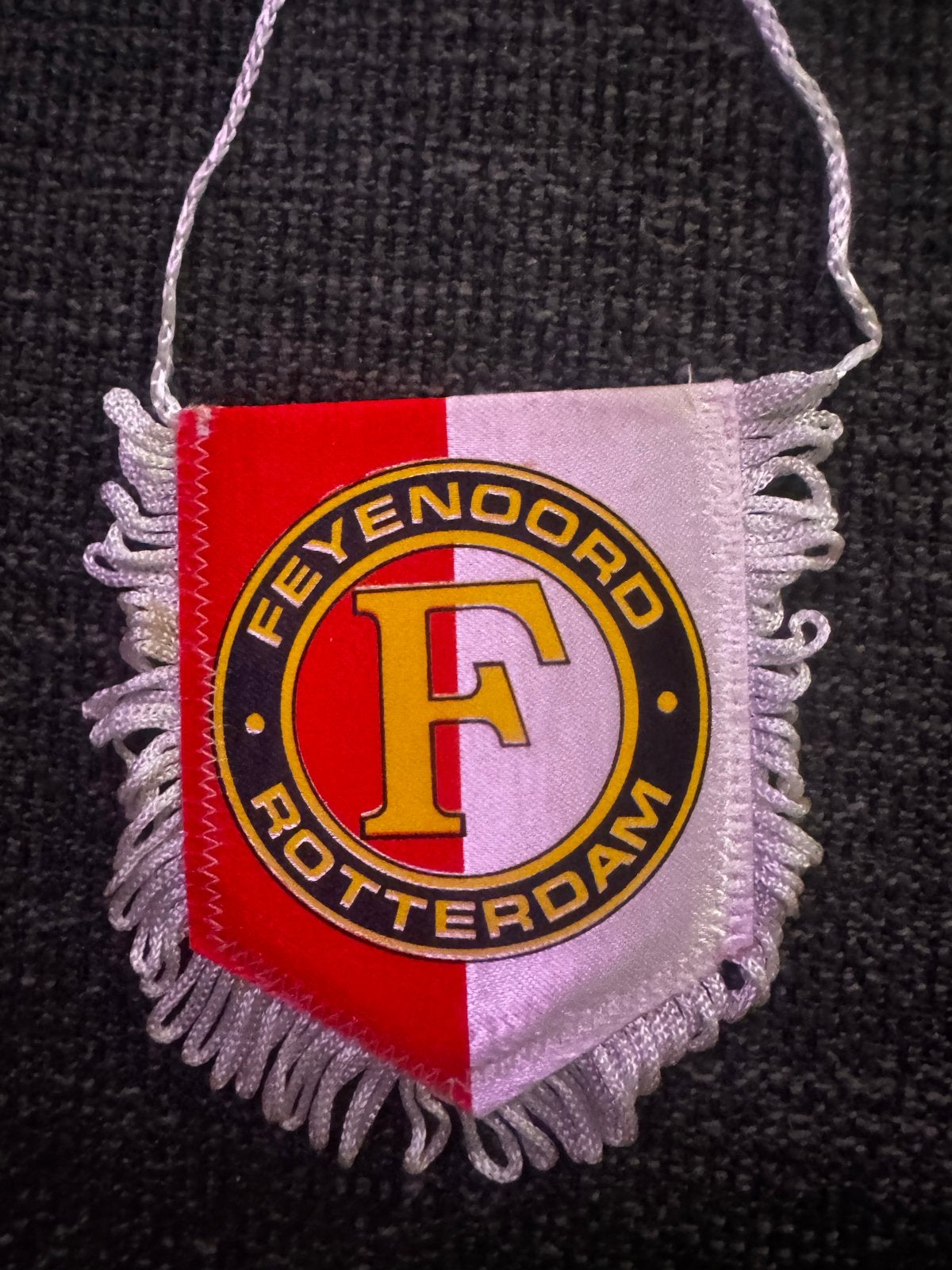 Feyenoord Vaantje - Klein en Compact, Verzamelen, Ophalen of Verzenden, Gebruikt, Feyenoord, Vaantje of Sjaal