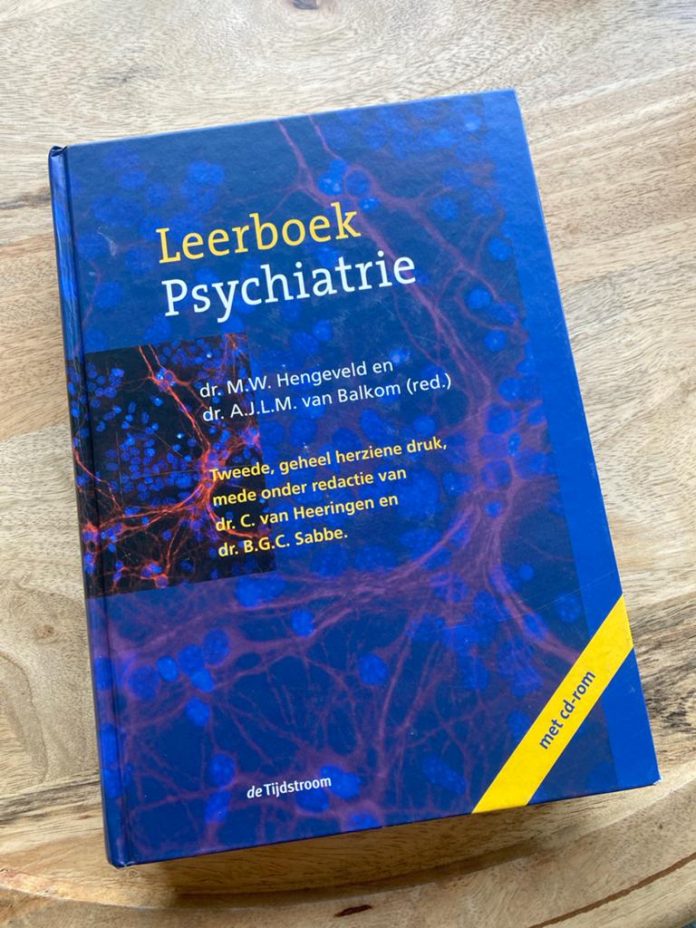 Leerboek Psychiatrie - Hengeveld & van Balkom (incl. CD-ROM), Ophalen of Verzenden, Gamma, Gelezen, HBO