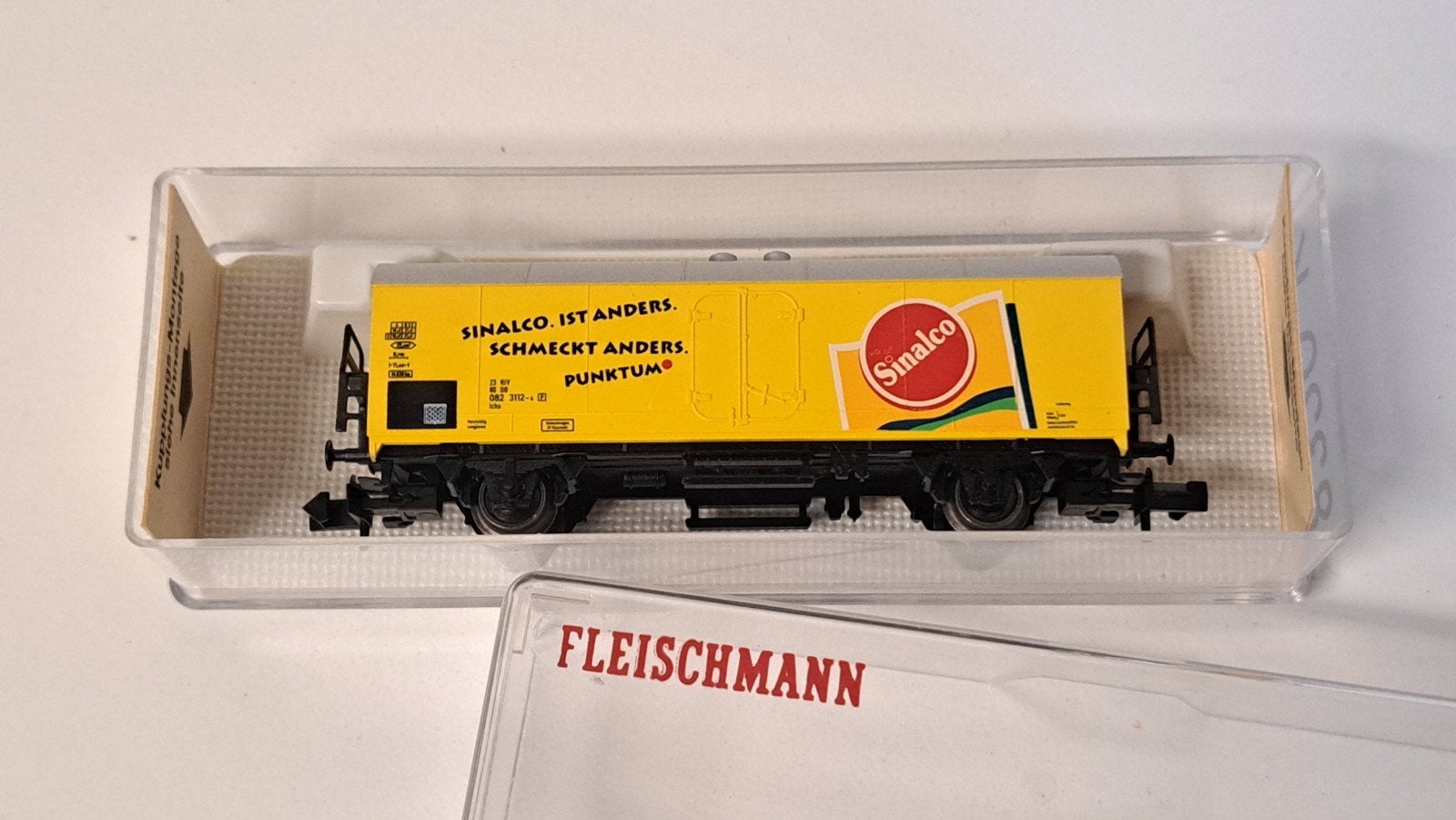 Fleischmann koelwagon Sinalco, art. 8320 K, Gelijkstroom, Fleischmann, Wagon, Ophalen of Verzenden