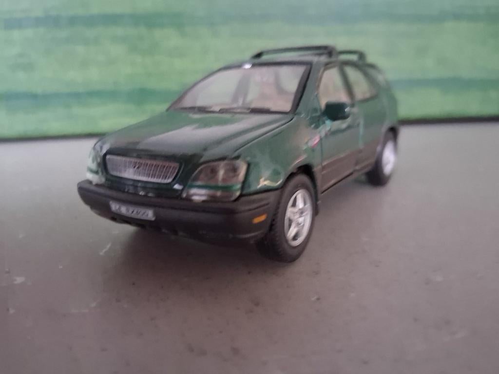 Modelauto Lexus RX300 - Groen SUV Schaalmodel, Overige merken, Gebruikt, 1:50 of kleiner, Auto
